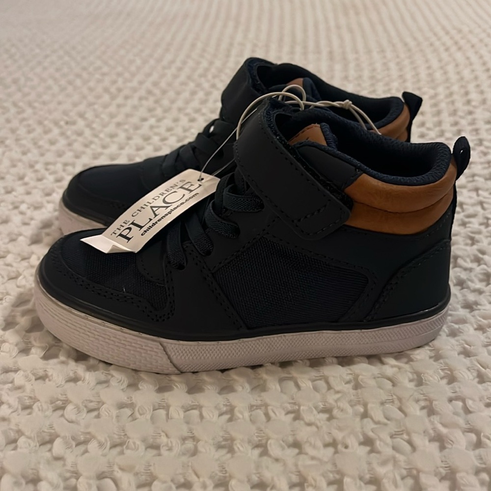 The Children’s Place, navy high top sneaker